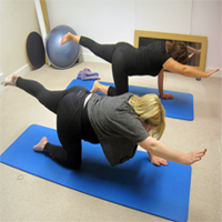 AC Pilate's clients matwork classes